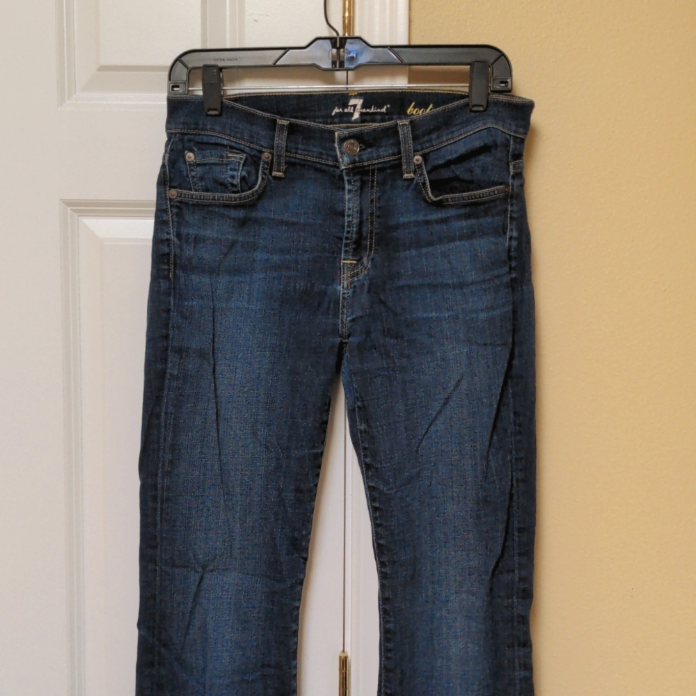 Bootcut jeans dark wash 7 for all Mankind